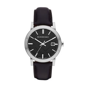Burberry The City‎ Watch 38mm Silver Black Women’s